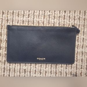 Coach Zipper Top Accessories Pouch